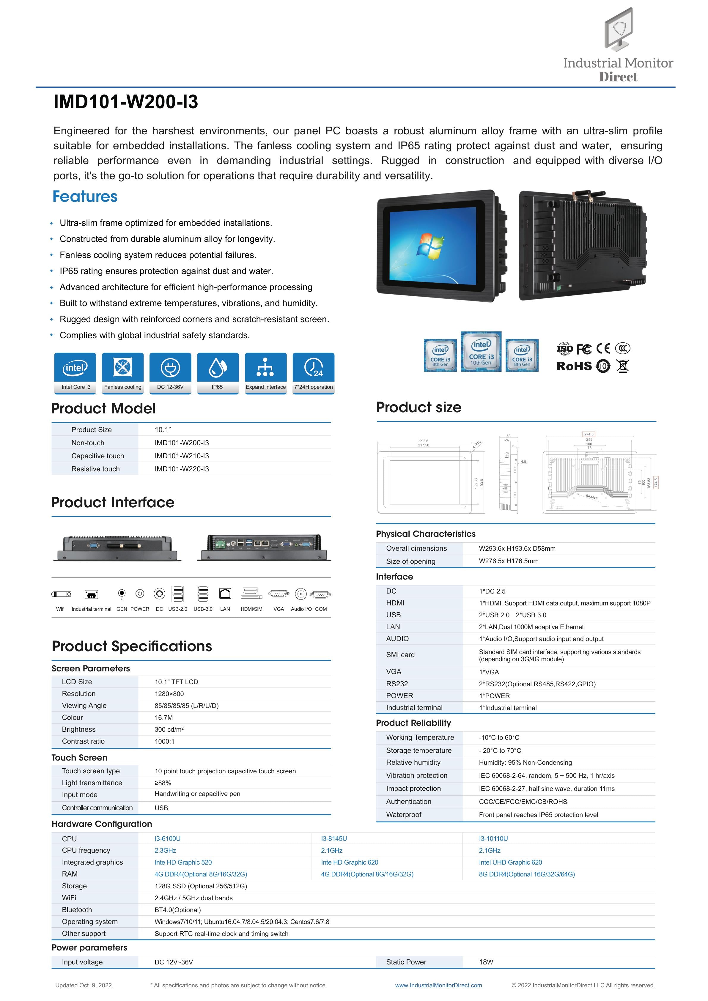 Specification