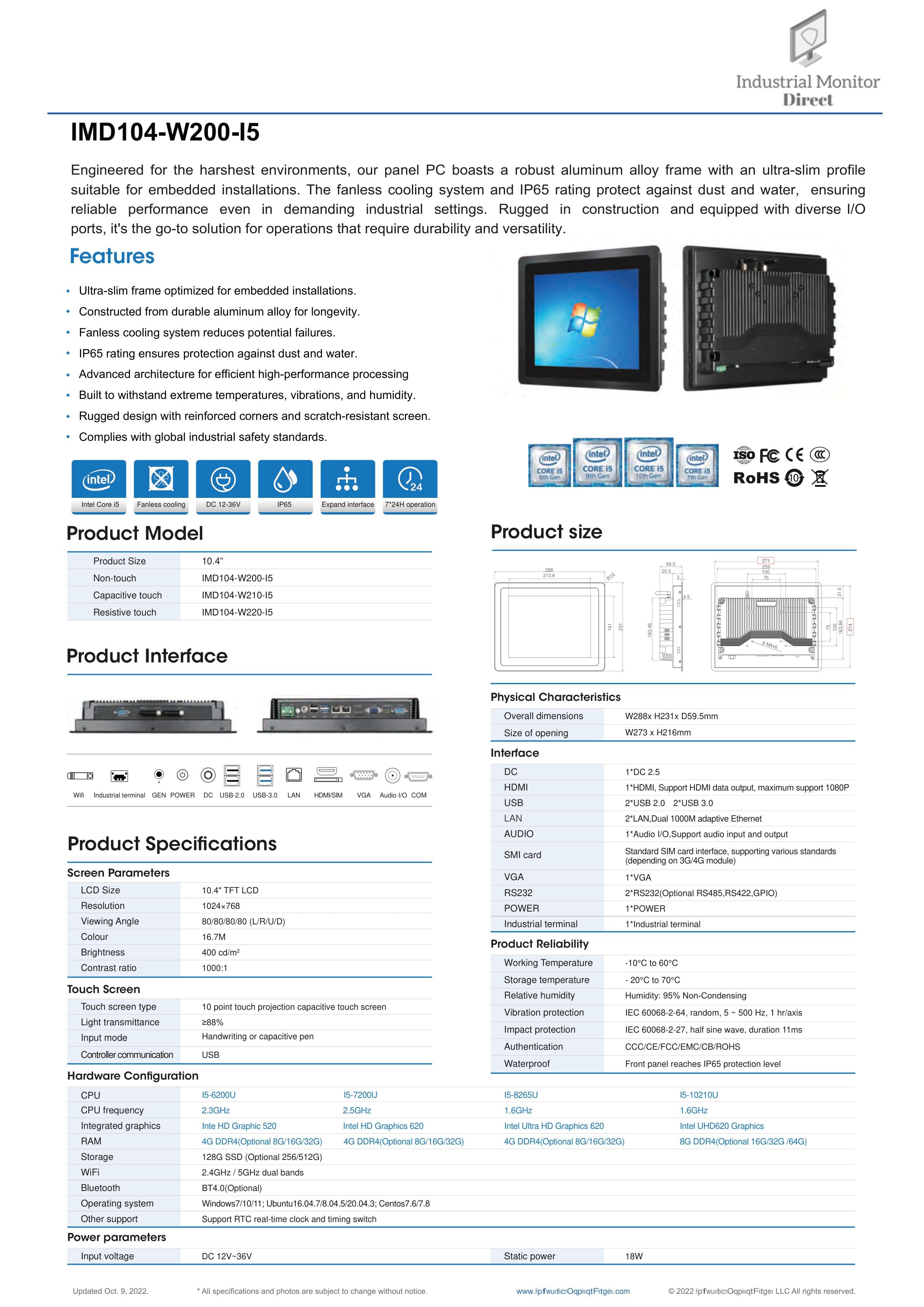 Specification