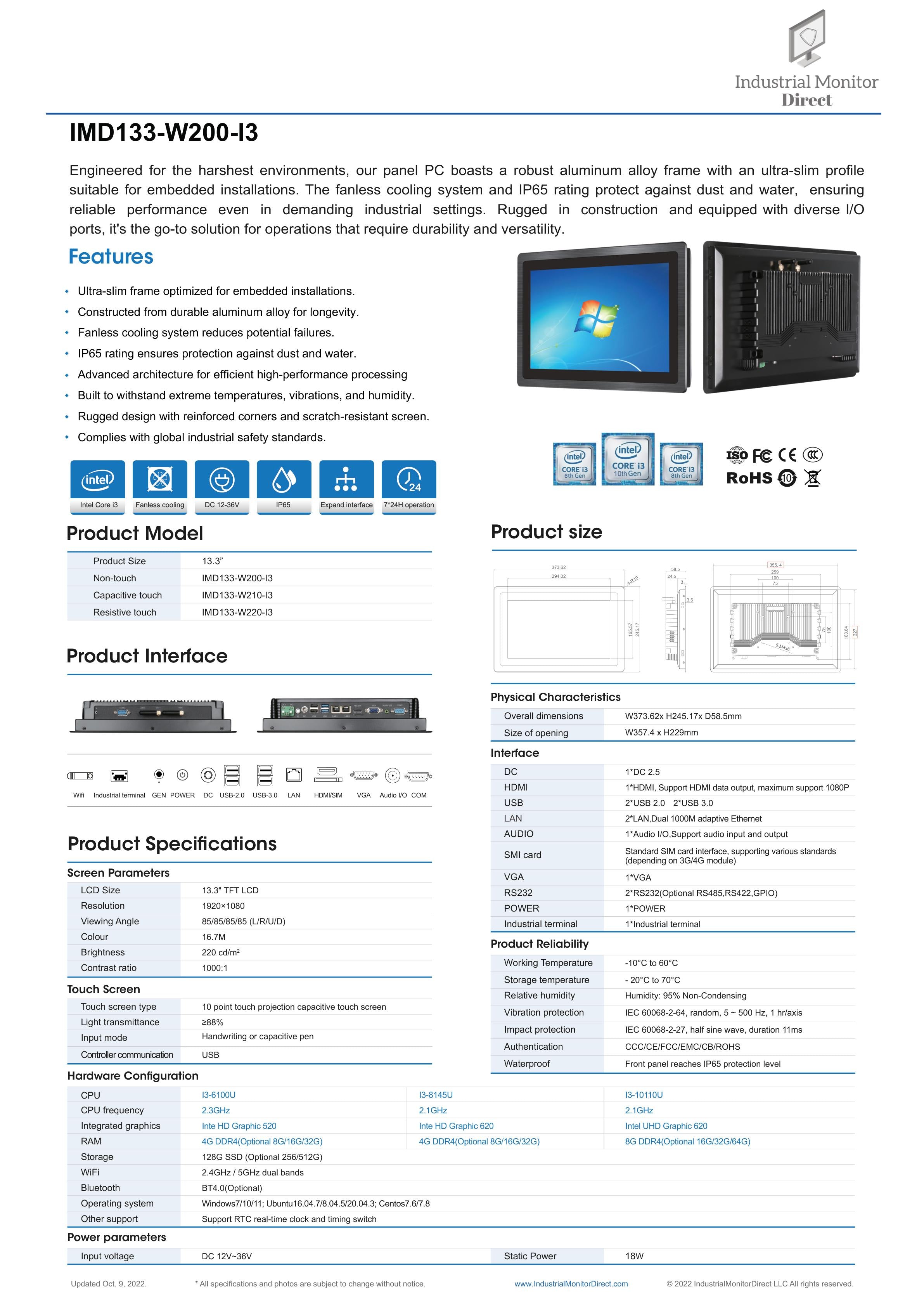 Specification