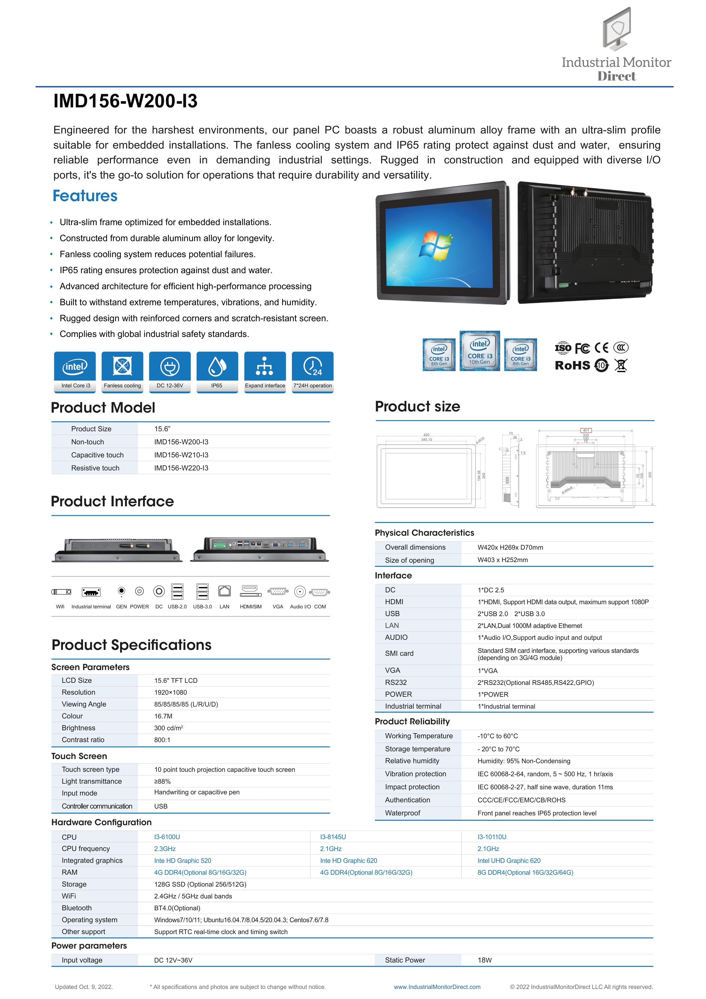 Specification