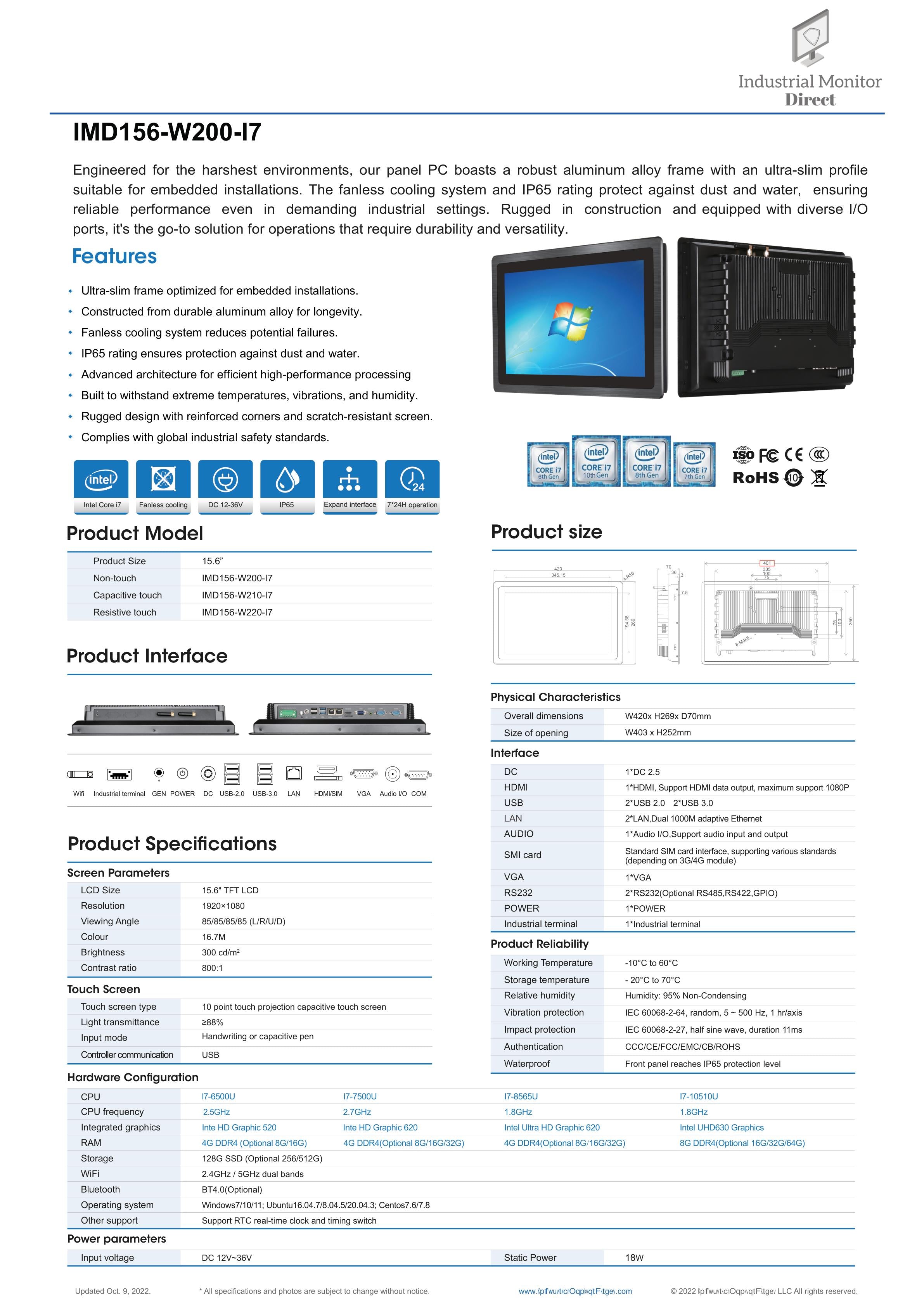 Specification