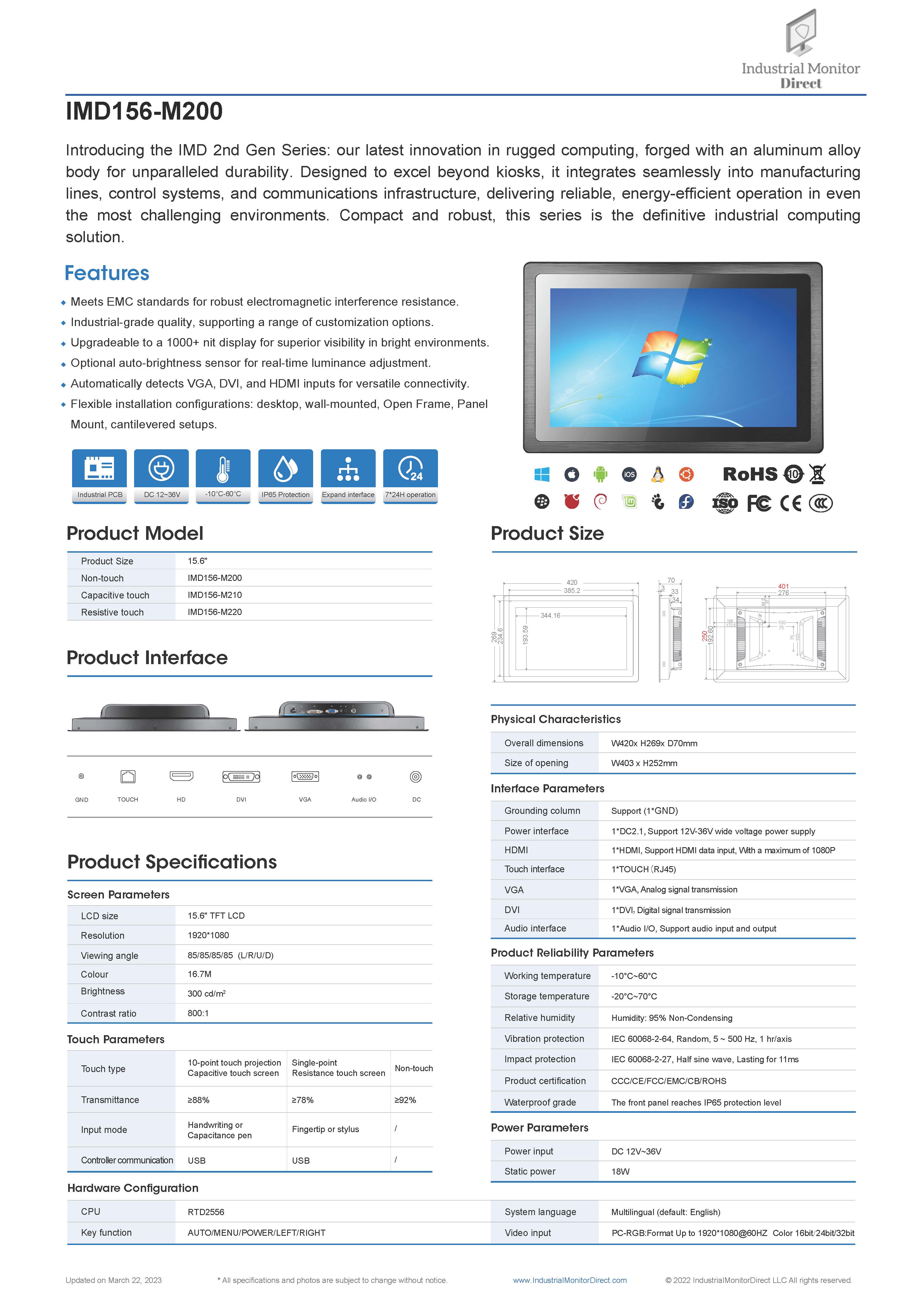 Specification