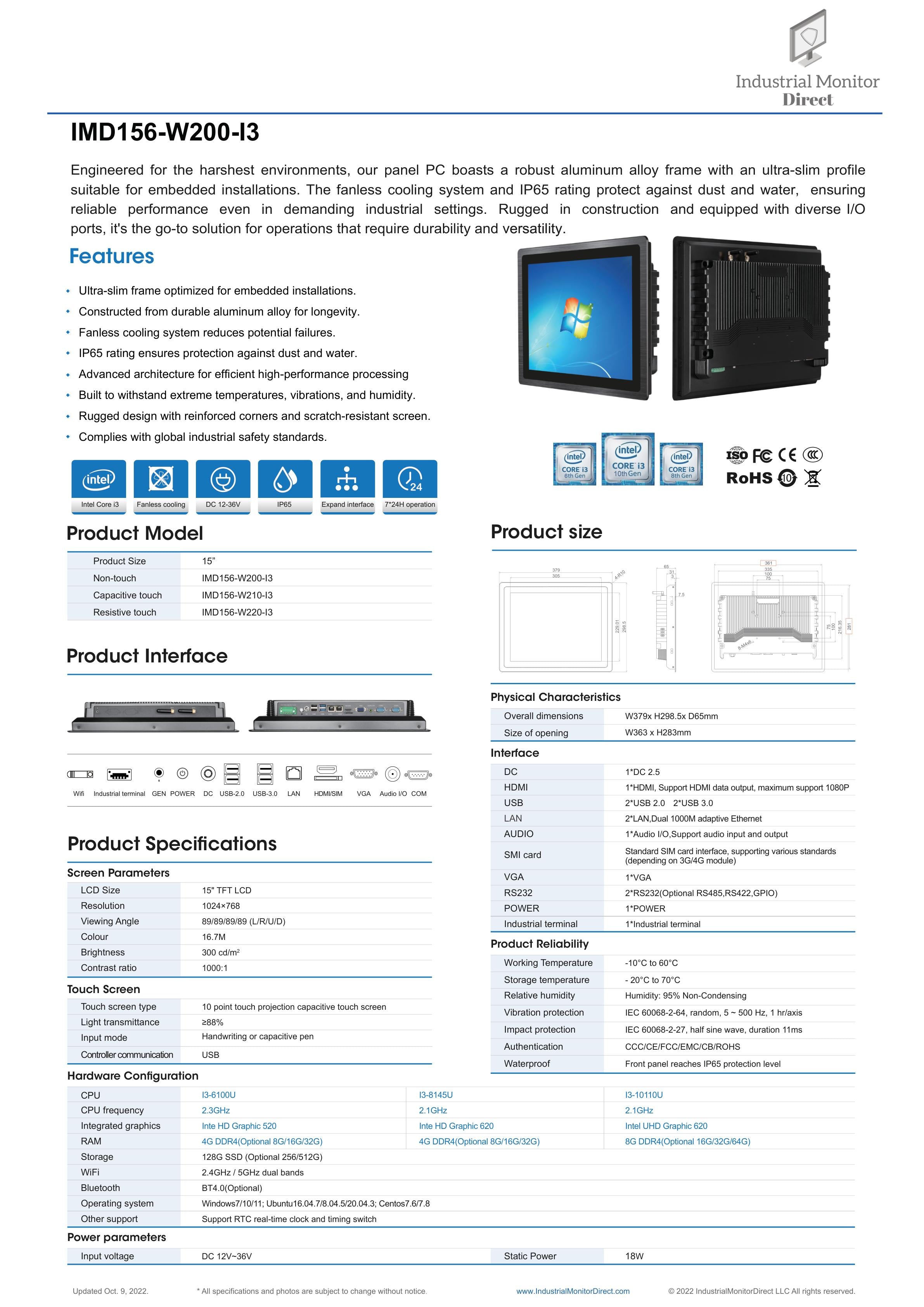 Specification