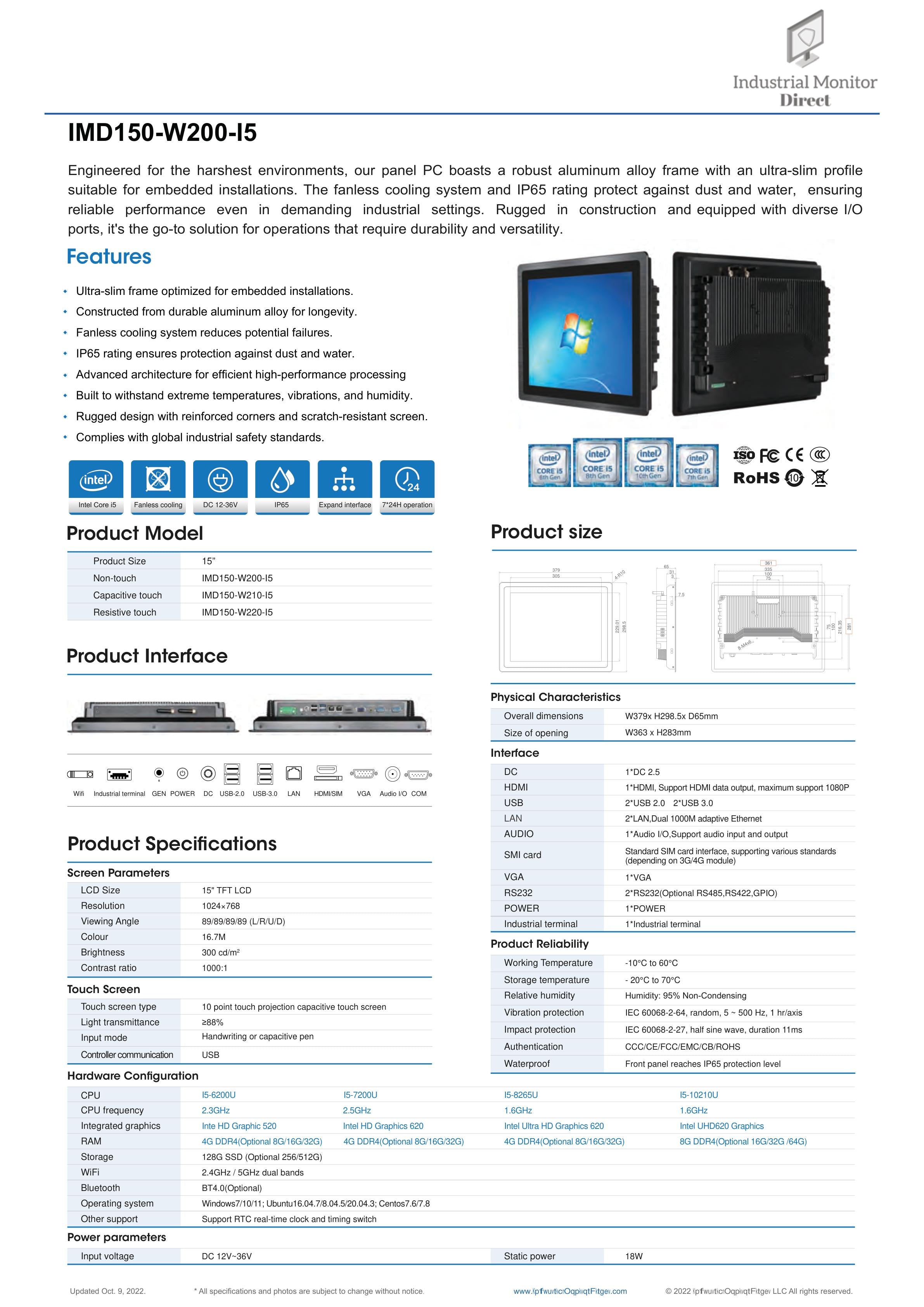Specification