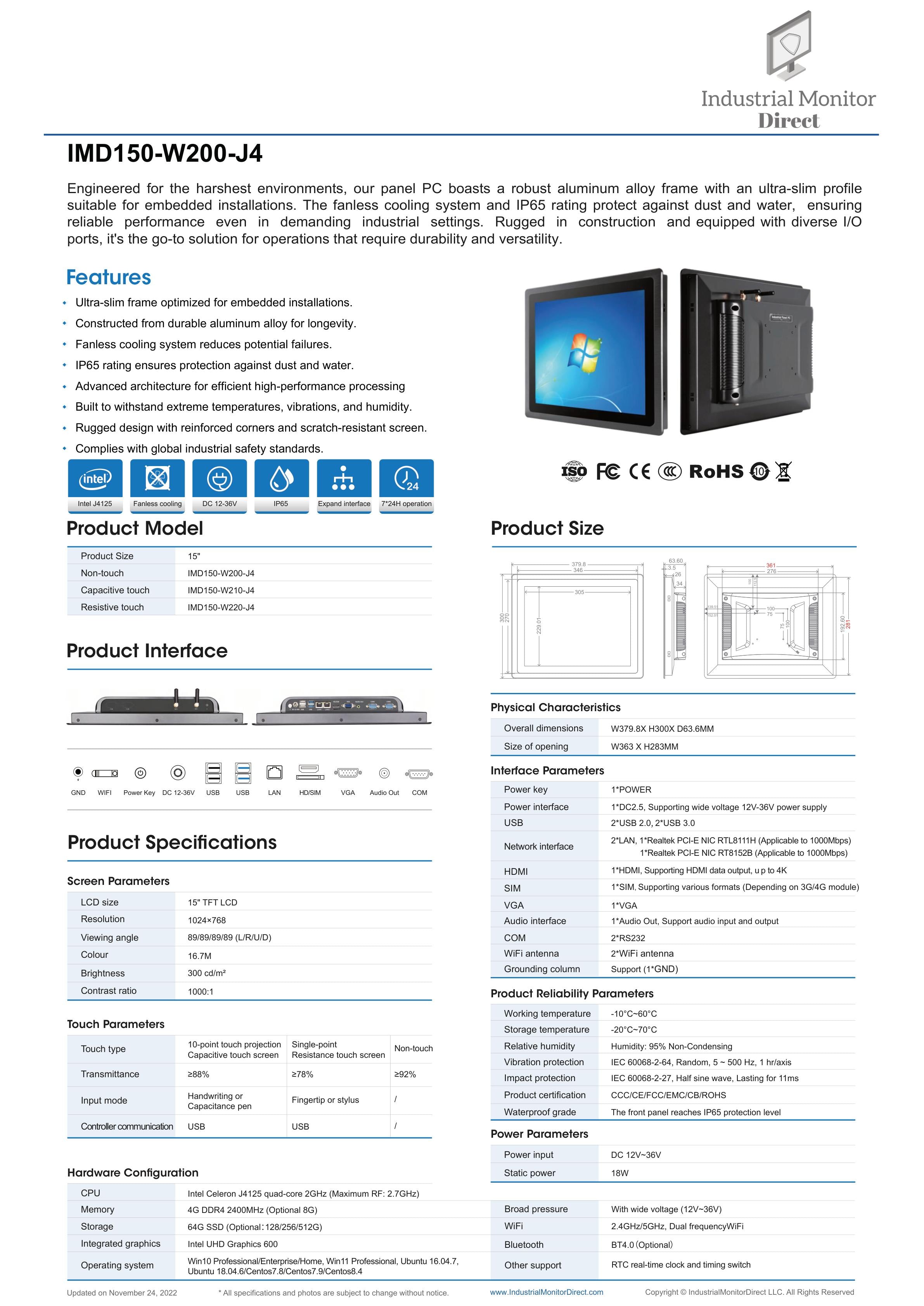 Specification