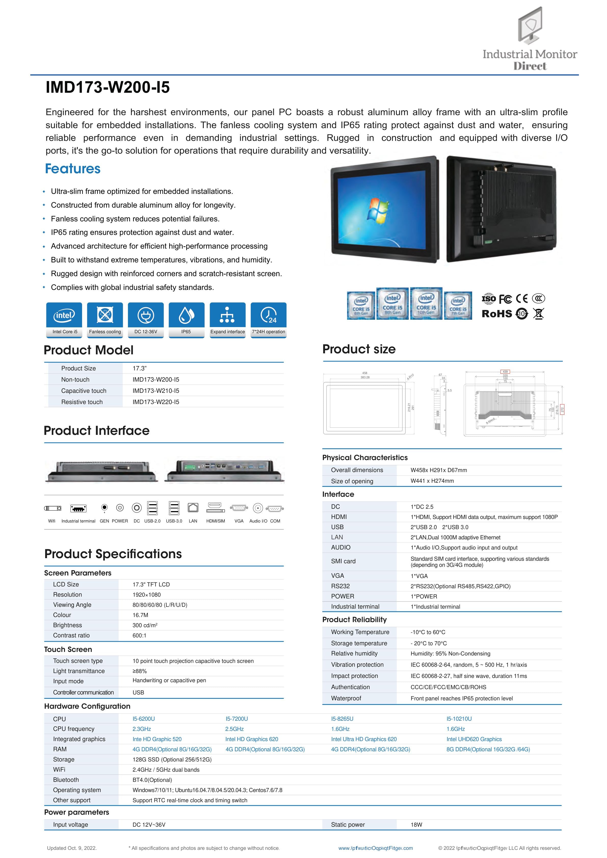 Specification