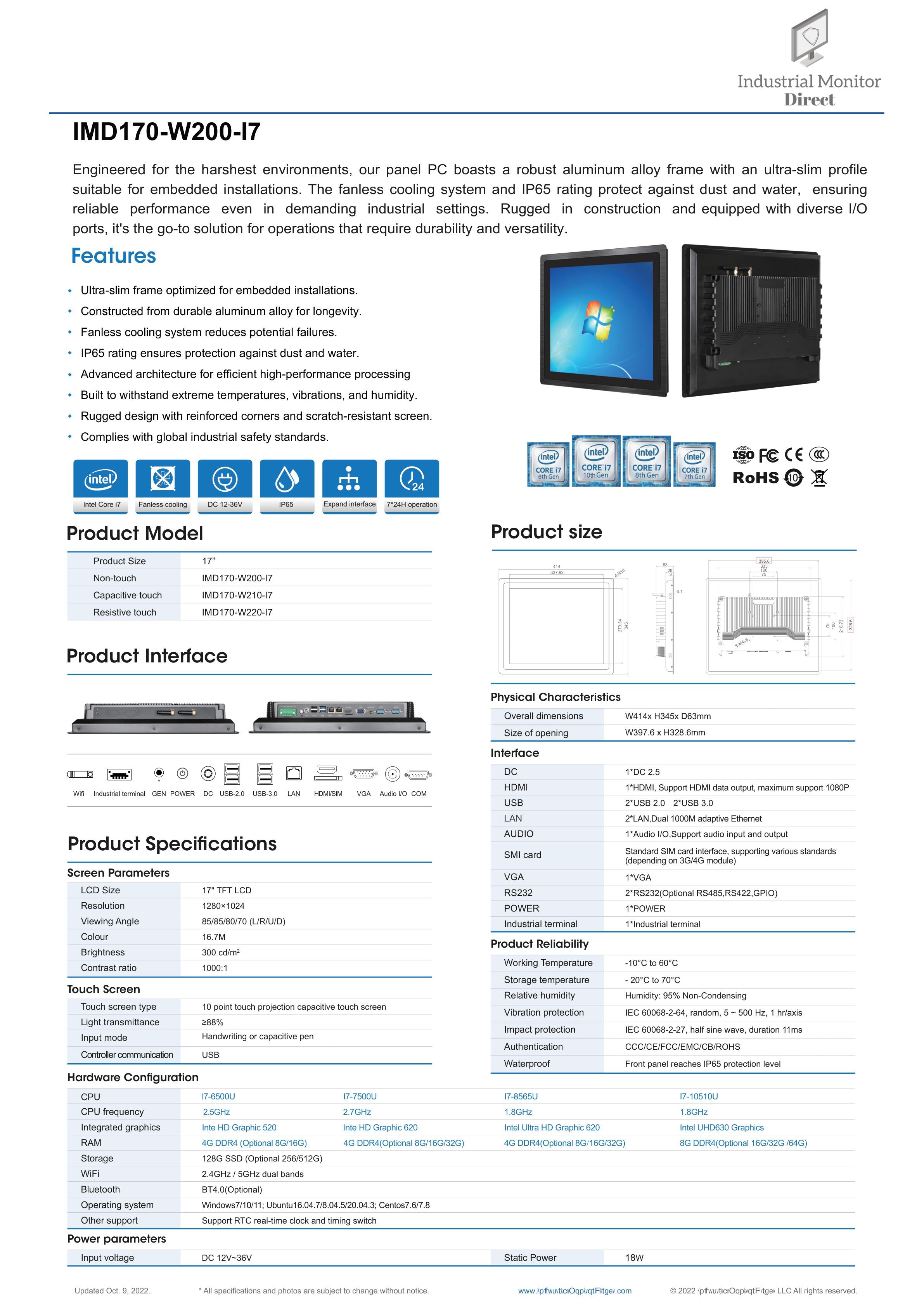 Specification