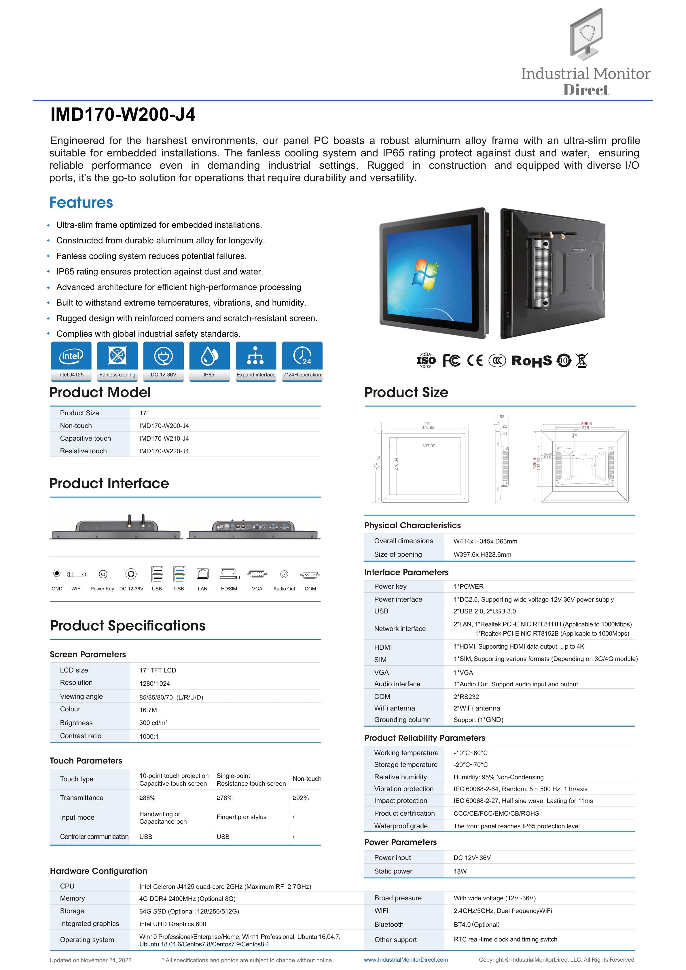 Specification