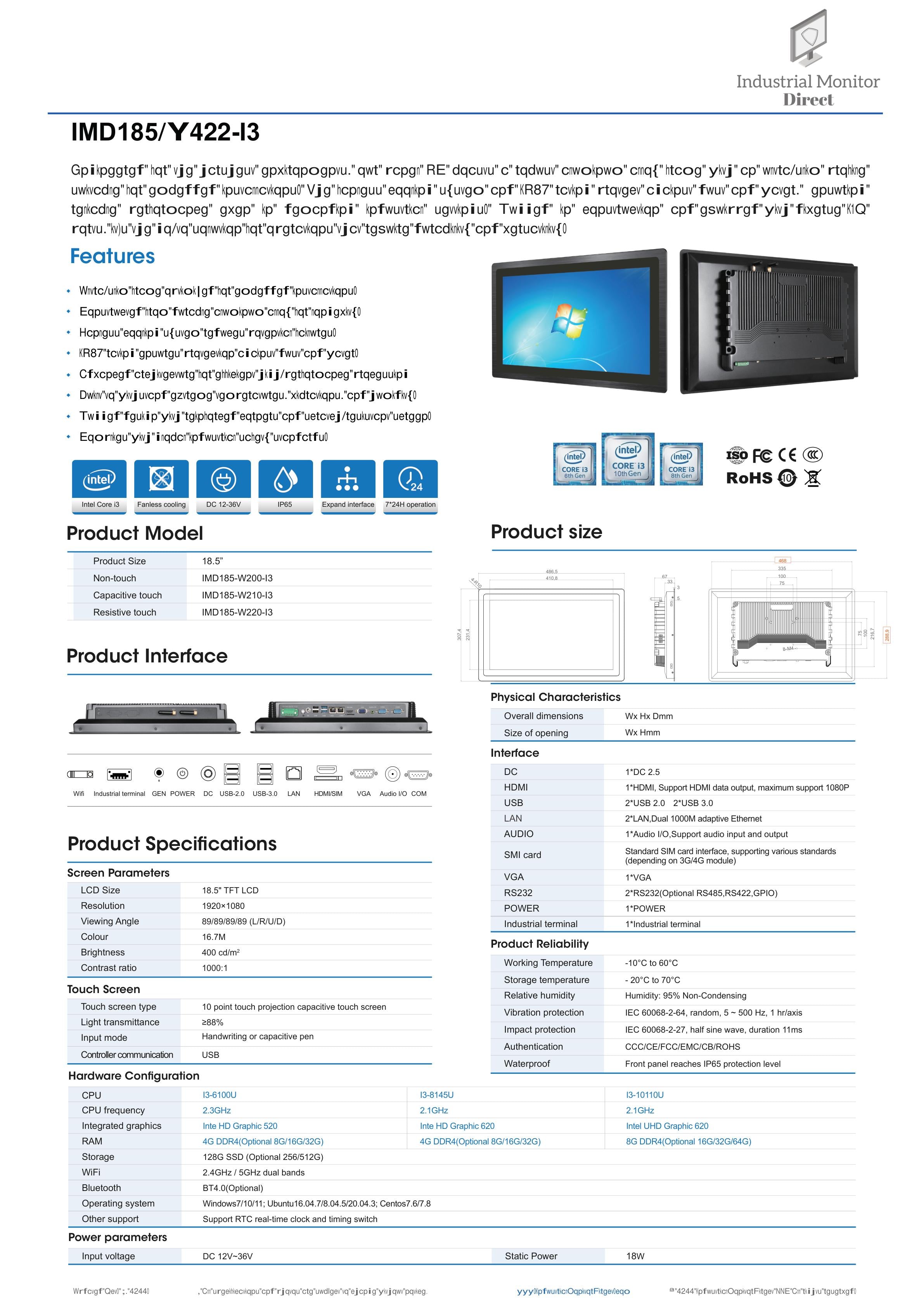 Specification
