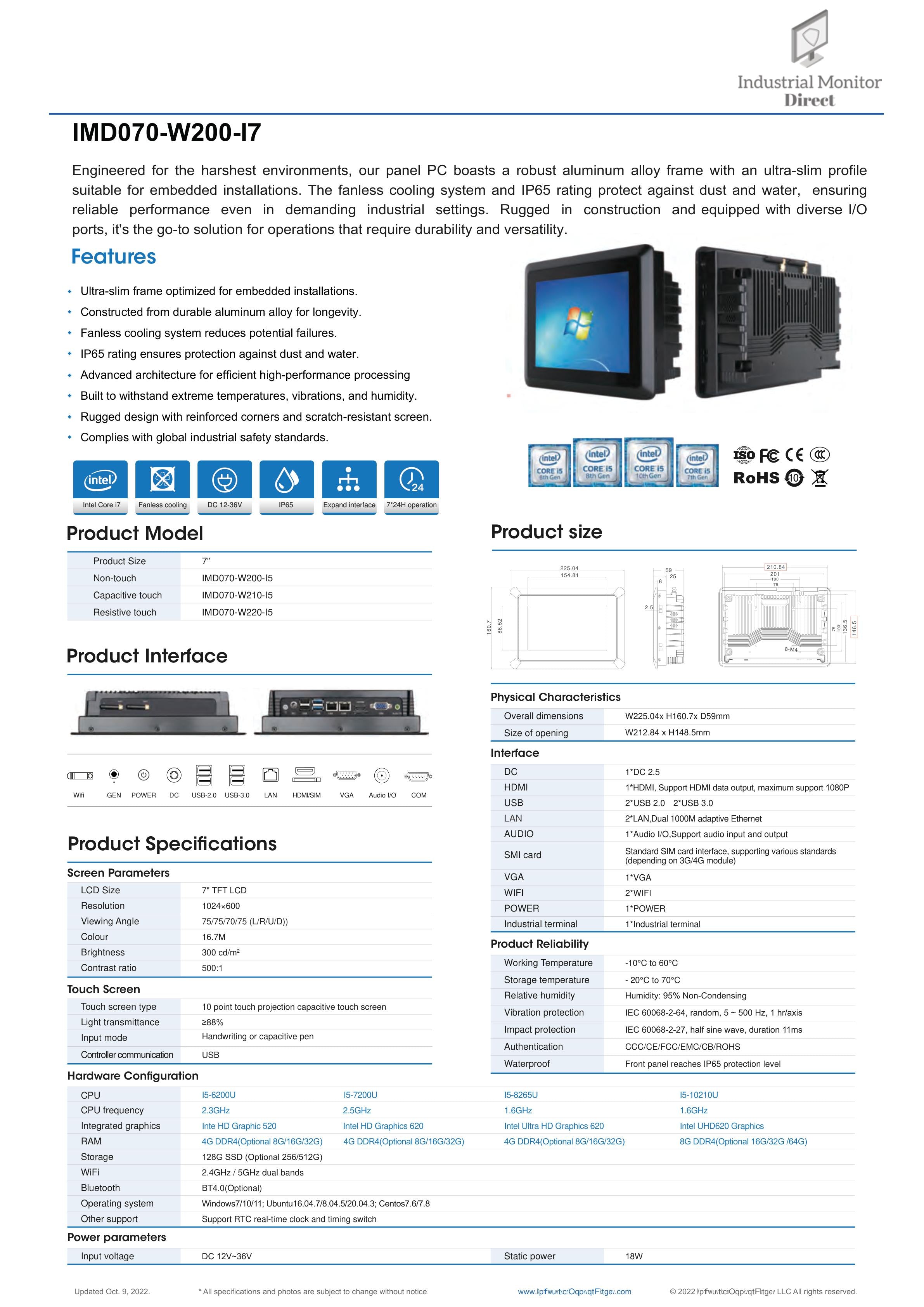 Specification