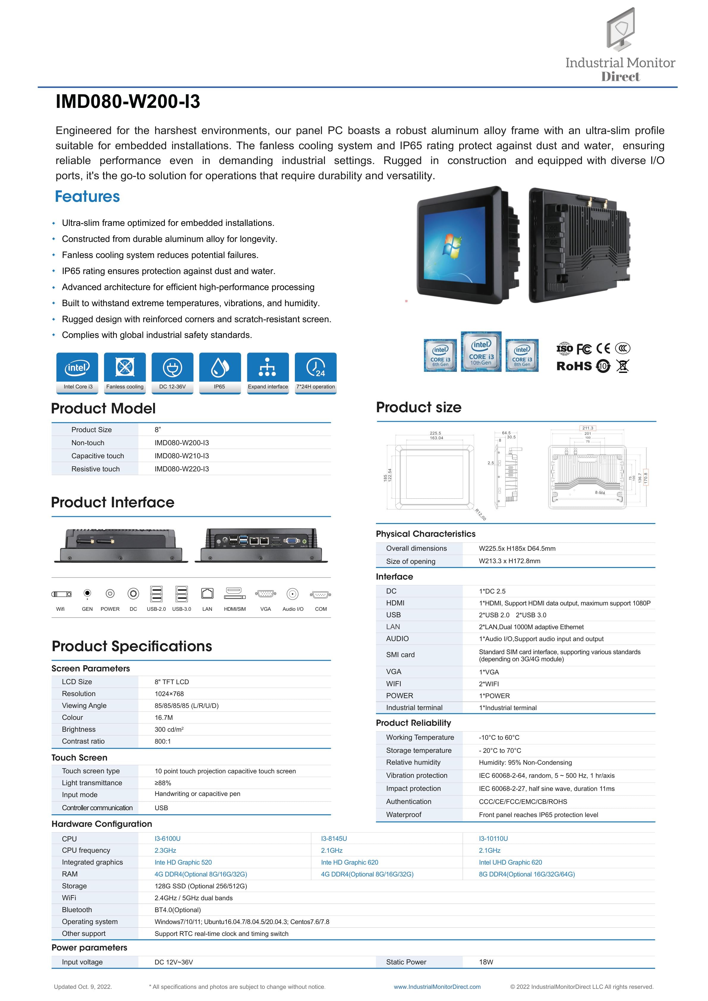 Specification