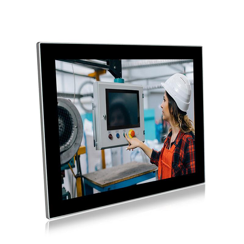 15" Industrial Touchscreen Panel PC, IP65 Waterproof, i7-8565U, Fanless, 1024x768 - 209367