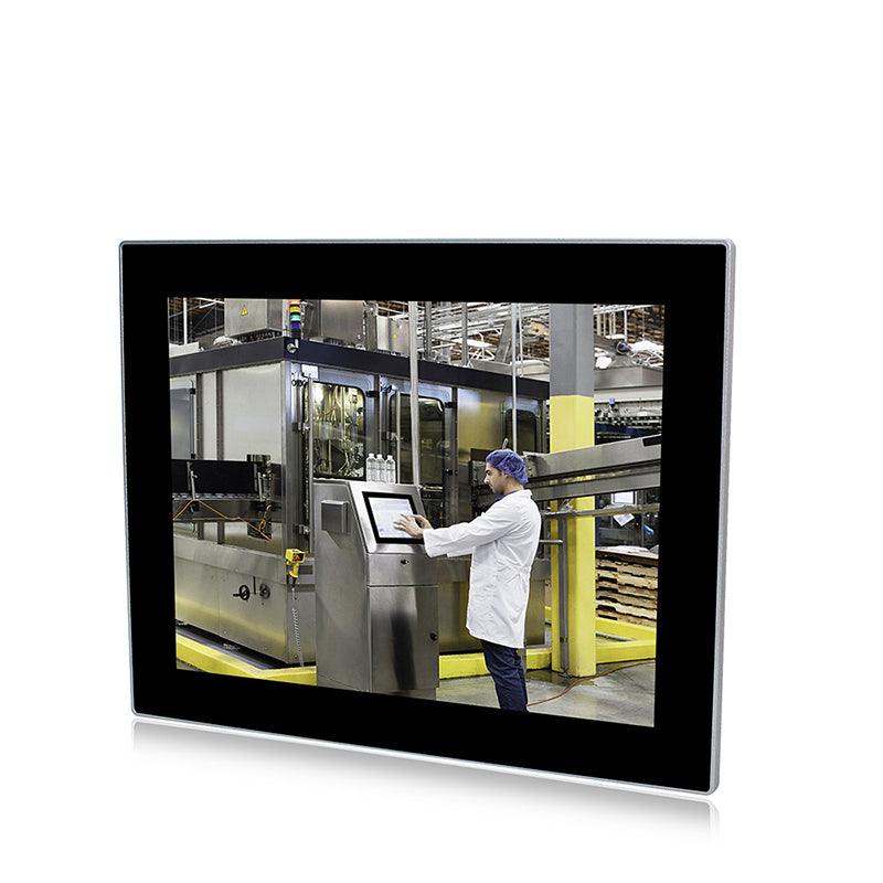 12.1" Industrial Touchscreen Panel PC, IP65 Waterproof, i3-8145U, Fanless, 1280x800 - 587238