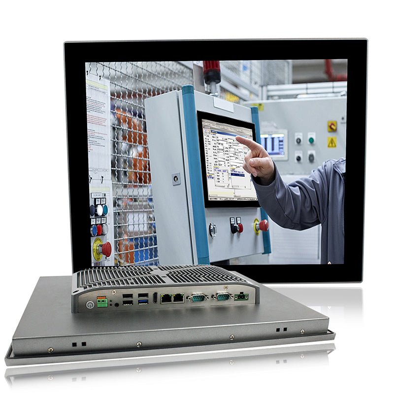 19" Industrial Touchscreen Panel PC, IP65 Waterproof, i5-8265U, Fanless, 1280x1024 - 828405