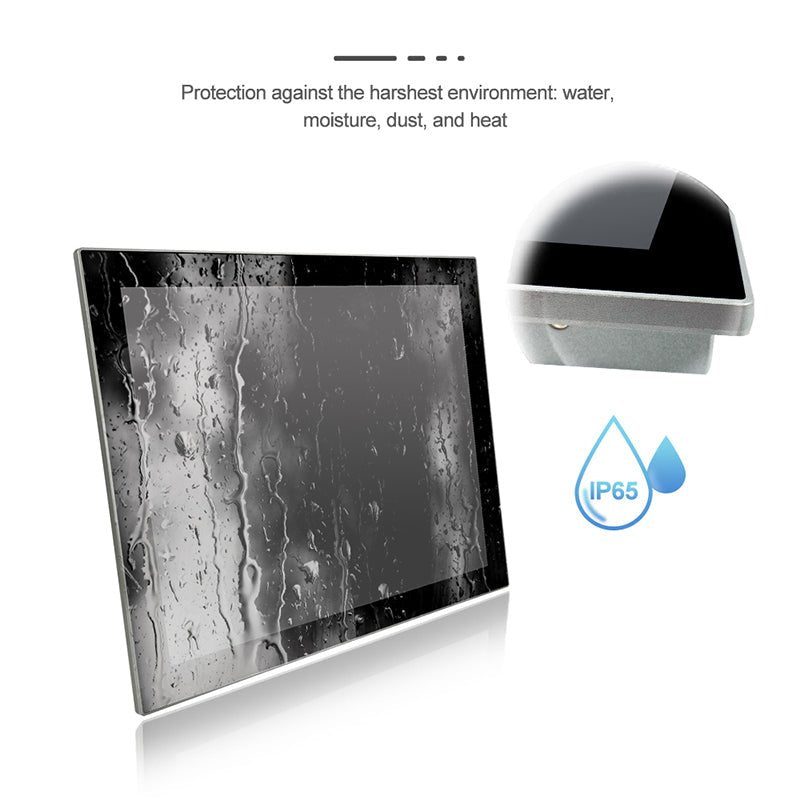 19" Industrial Touchscreen Panel PC, IP65 Waterproof, i5-8265U, Fanless, 1280x1024 - 872702