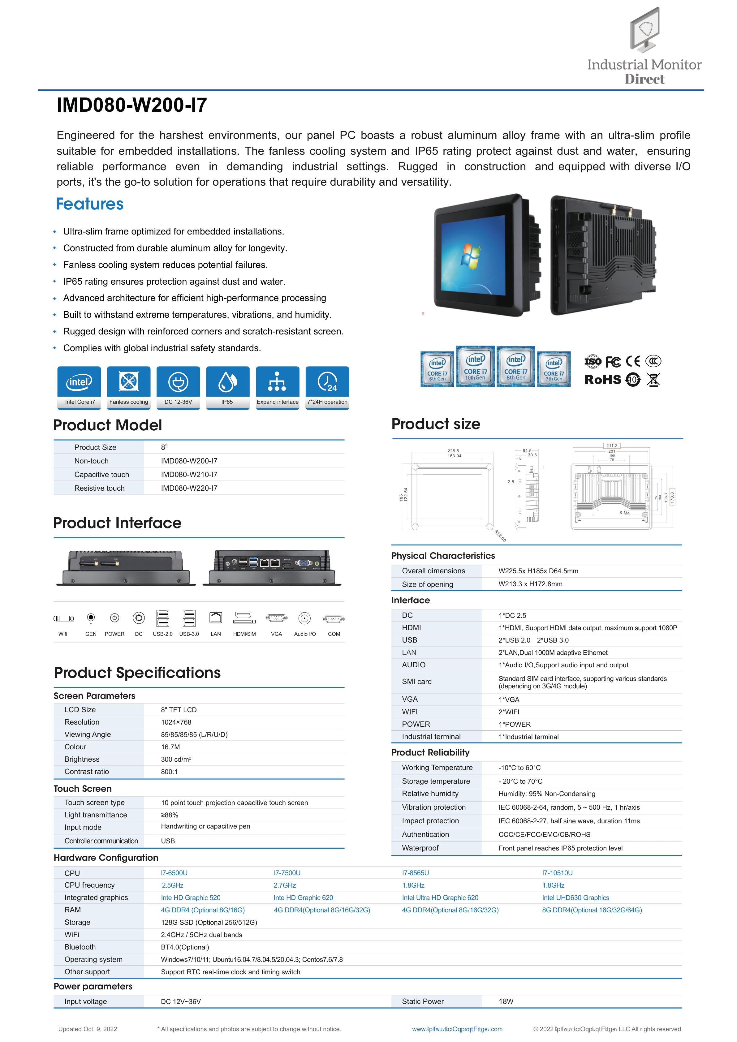 Specification