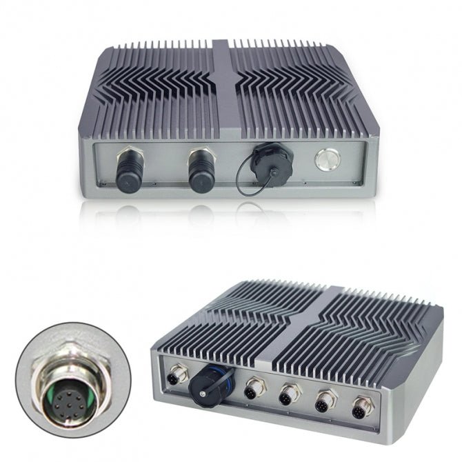 Industrial Fanless PC, 8th Gen Intel Core i5, IP69K Waterproof, Mini