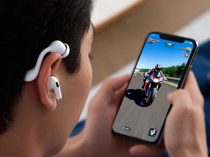 RidePods is the first iPhone game you control with AirPods