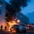 Faraday Future HQ Rocked by Explosion and Vehicle Fire