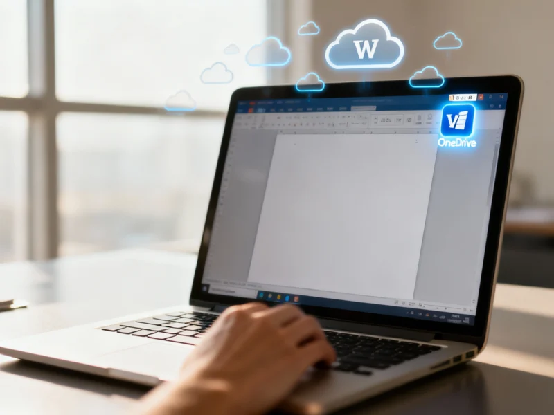 Microsoft Word Now Auto-Saves to OneDrive by Default