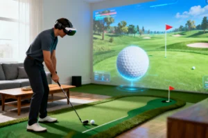 House of Golf VR Transforms Real Spaces Into Mixed Reality Courses