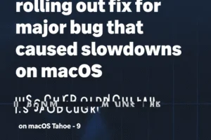 Developers begin rolling out fix for major bug that caused slowdowns on macOS Tahoe – 9to5Mac
