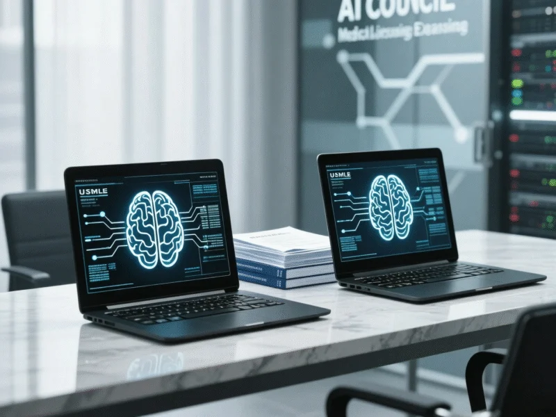 AI Council Achieves Record 97% Score on US Medical Licensing Exam - Professional coverage