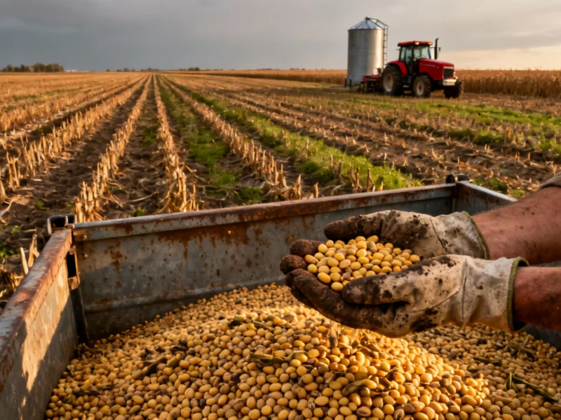 U.S. Soybean Crisis Deepens Amid Trade War Fallout and Delayed Aid