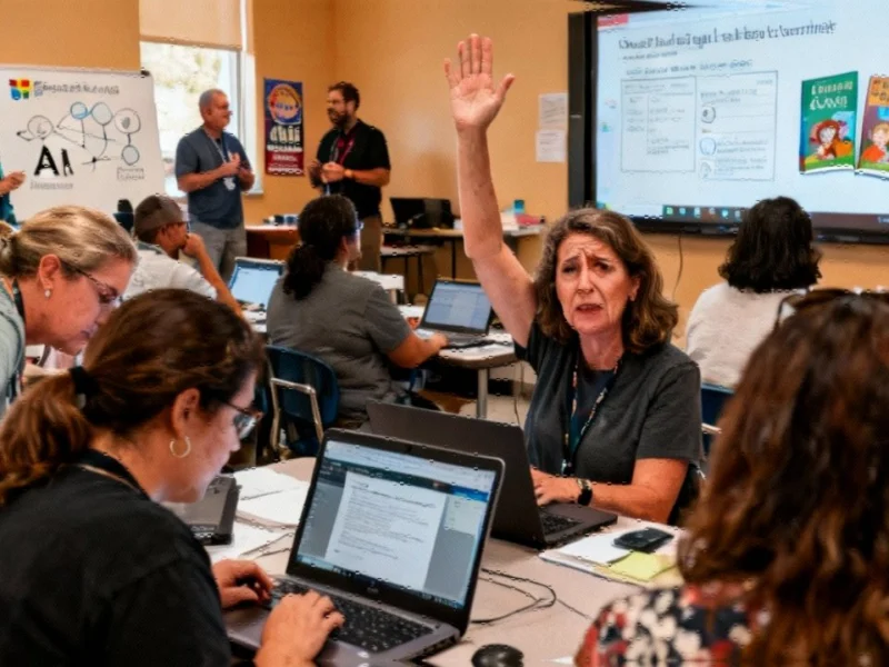 Tech Giants Invest in Teacher AI Training to Shape Future Workforce and Classroom Dynamics - Professional coverage