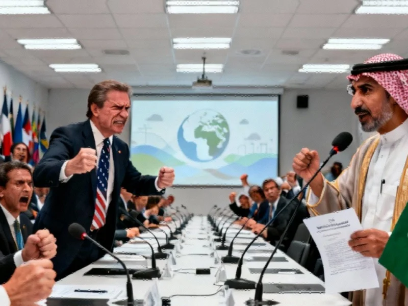 Global Shipping Climate Deal Derailed as US Opposition Sparks Diplomatic Crisis