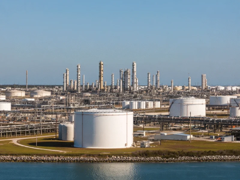 Corpus Christi Energy Boom Faces Critical Water Shortage Crisis - Professional coverage