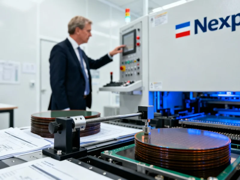 Dutch government takes control of Chinese-owned chipmaker Nexperia