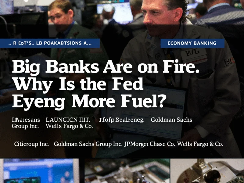 Federal Reserve Rate Cuts: Fueling Big Bank Profits Amid Market Bubble Concerns