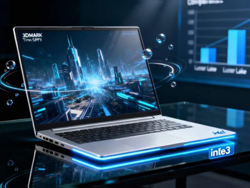 Intel’s Panther Lake Xe3 GPU Puts Up A Big Score In Leaked 3DMark Test Result