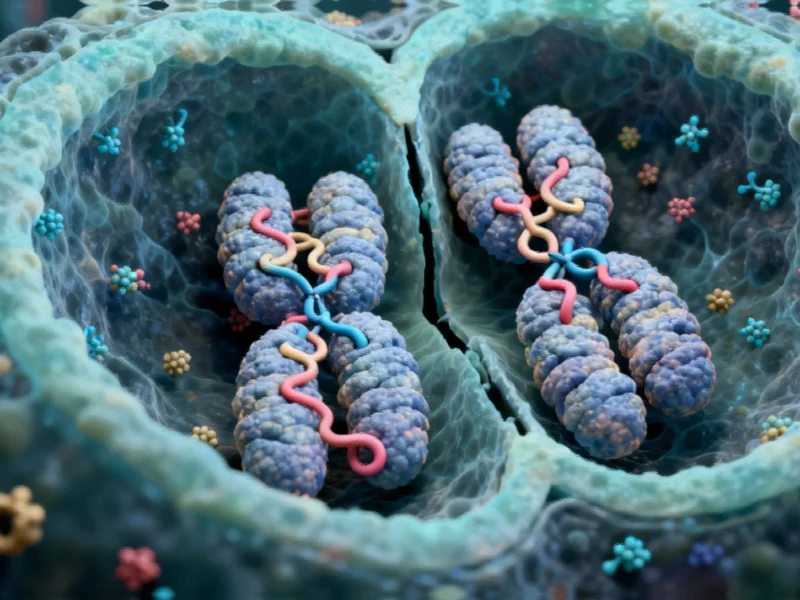 In a surprising discovery, scientists find tiny loops in the genomes of dividing cells