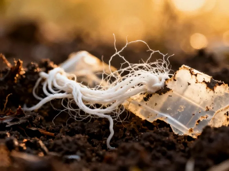 Soil Fungus and Calcium Accelerate Biodegradable Plastic Breakdown, Study Finds