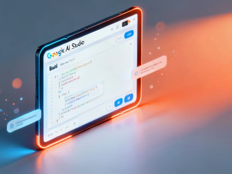 Google AI Studio Transforms App Creation with Intuitive Vibe Coding Platform