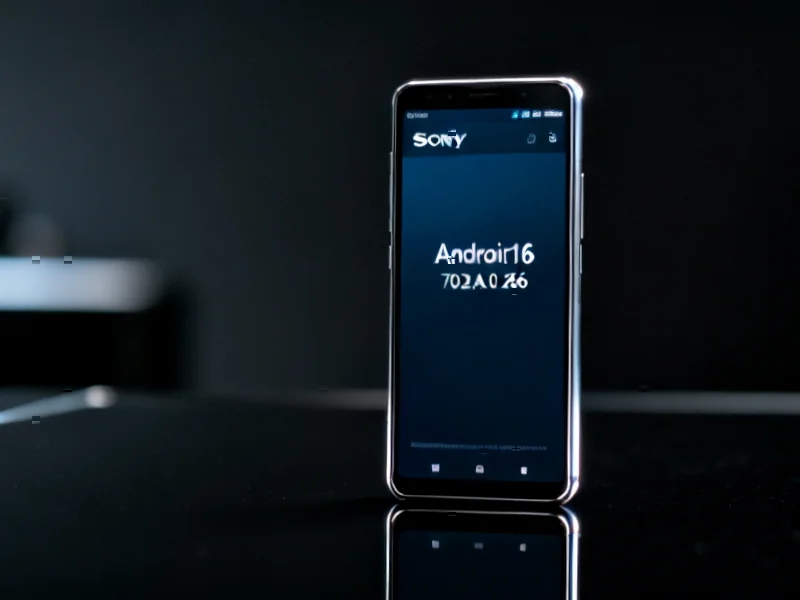 Sony Xperia 10 VI Begins Receiving Stable Android 16 Update - Stable Android 16 Arrives for Sony Xperia 10 VI Sony has begun